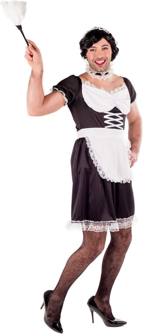 costume maid|maid costume for men.